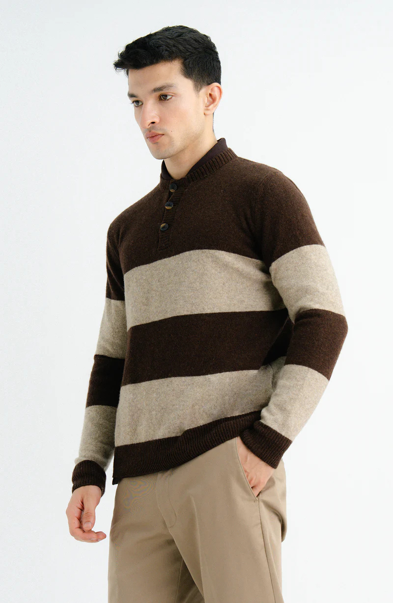 Lambs Wool Henley - Image 2
